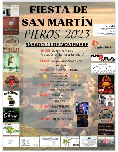 Fiesta de San Martín Pieros