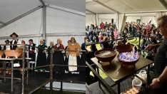 Ponferrada celebra su magosto inspirándose en la fiesta celta de Samhain: queimada, música y comida