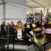 Ponferrada celebra su magosto inspirándose en la fiesta celta de Samhain: queimada, música y comida