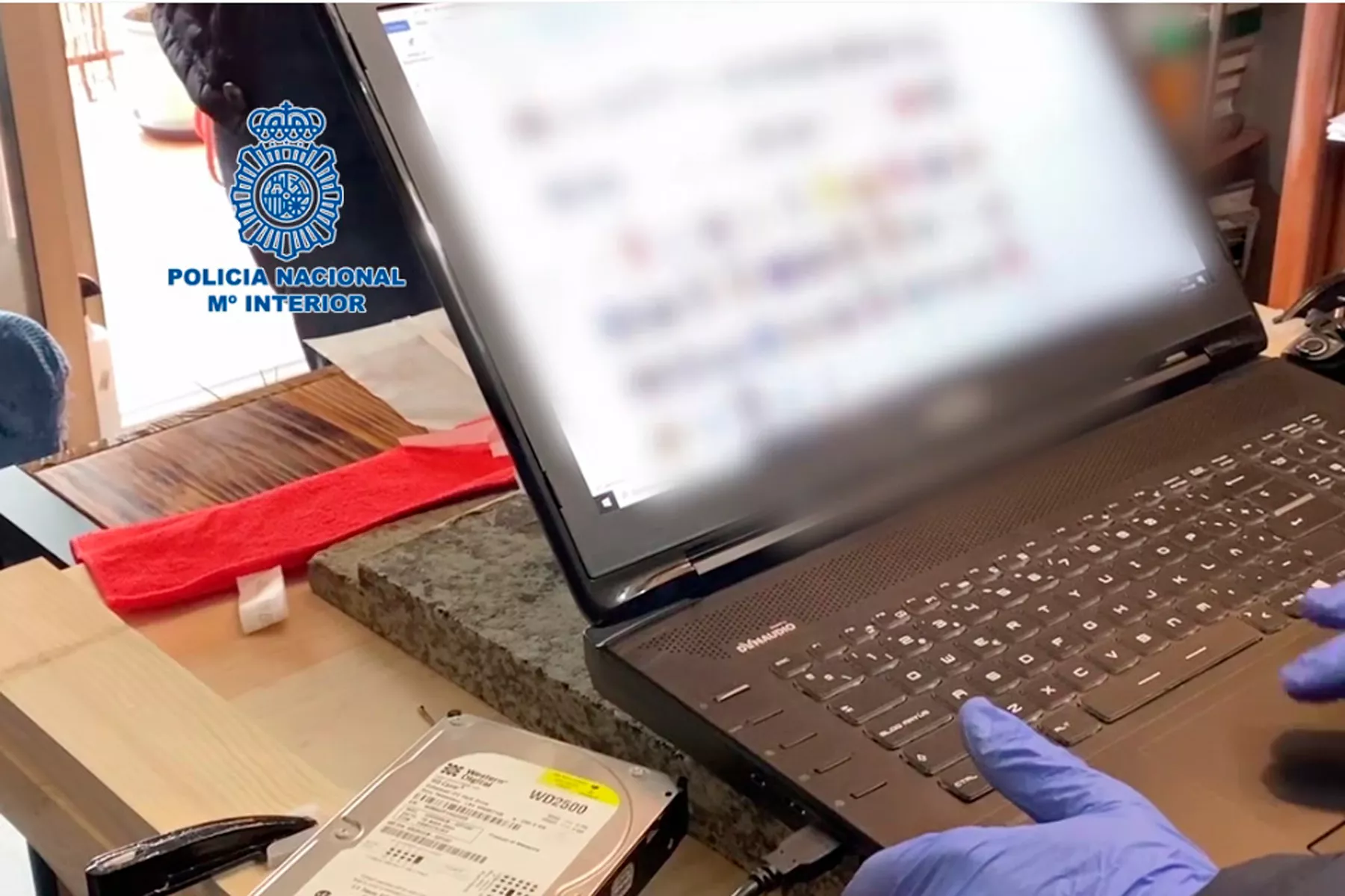 detenidos valladolid pornografía infantil