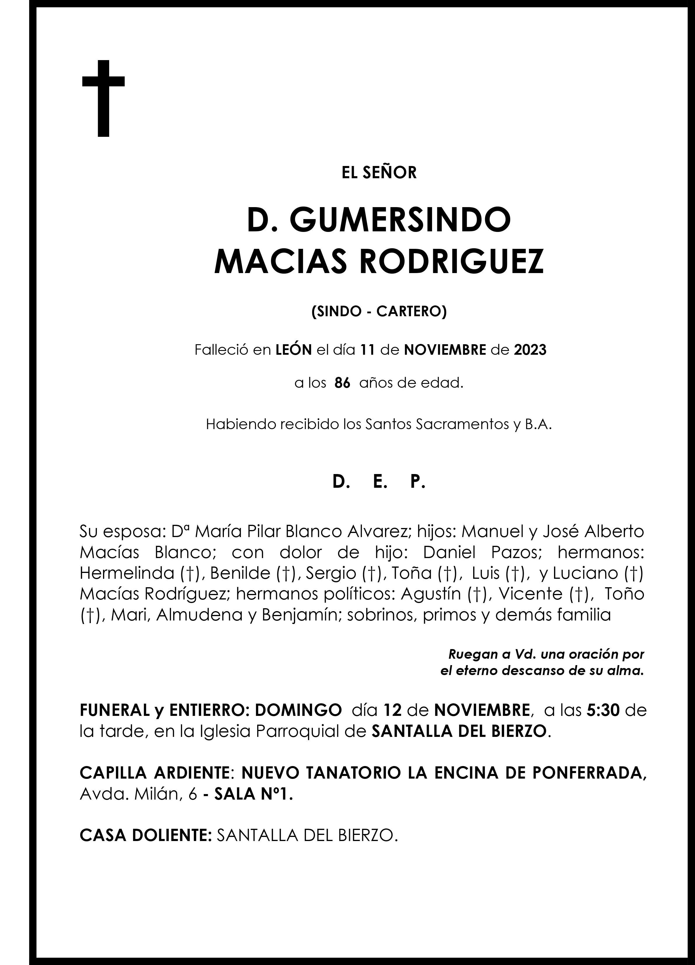 GUMERSINDO MACIAS RODRIGUEZ