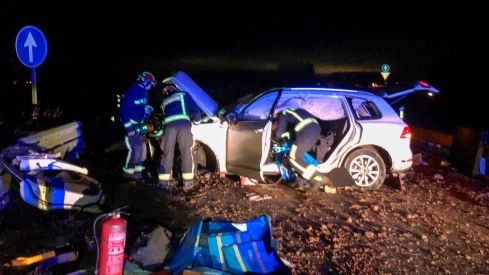 Accidente con fallecido entre Villasabariego y Mansilla de las Mulas