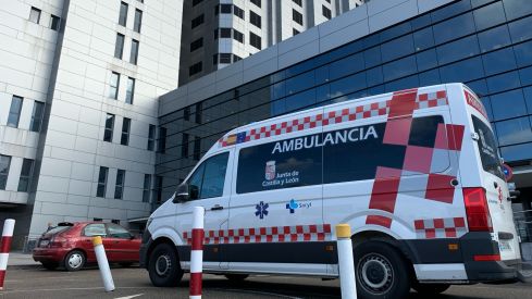 Ambulancia | Herida una mujer de 65 años en un accidente múltiple en León
