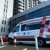 Ambulancia | Un joven resulta herido por arma blanca durante una pelea de madrugada en León