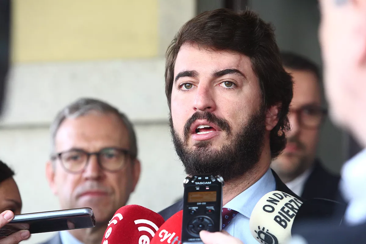 García-Gallardo asegura que Vox junta más gente en un mitin entre semana en Ponferrada “que todos los chiringuitos subvencionados de la izquierda juntos un sábado en Valladolid"”