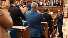 Imagen del debate de investidura de Pedro Sánchez