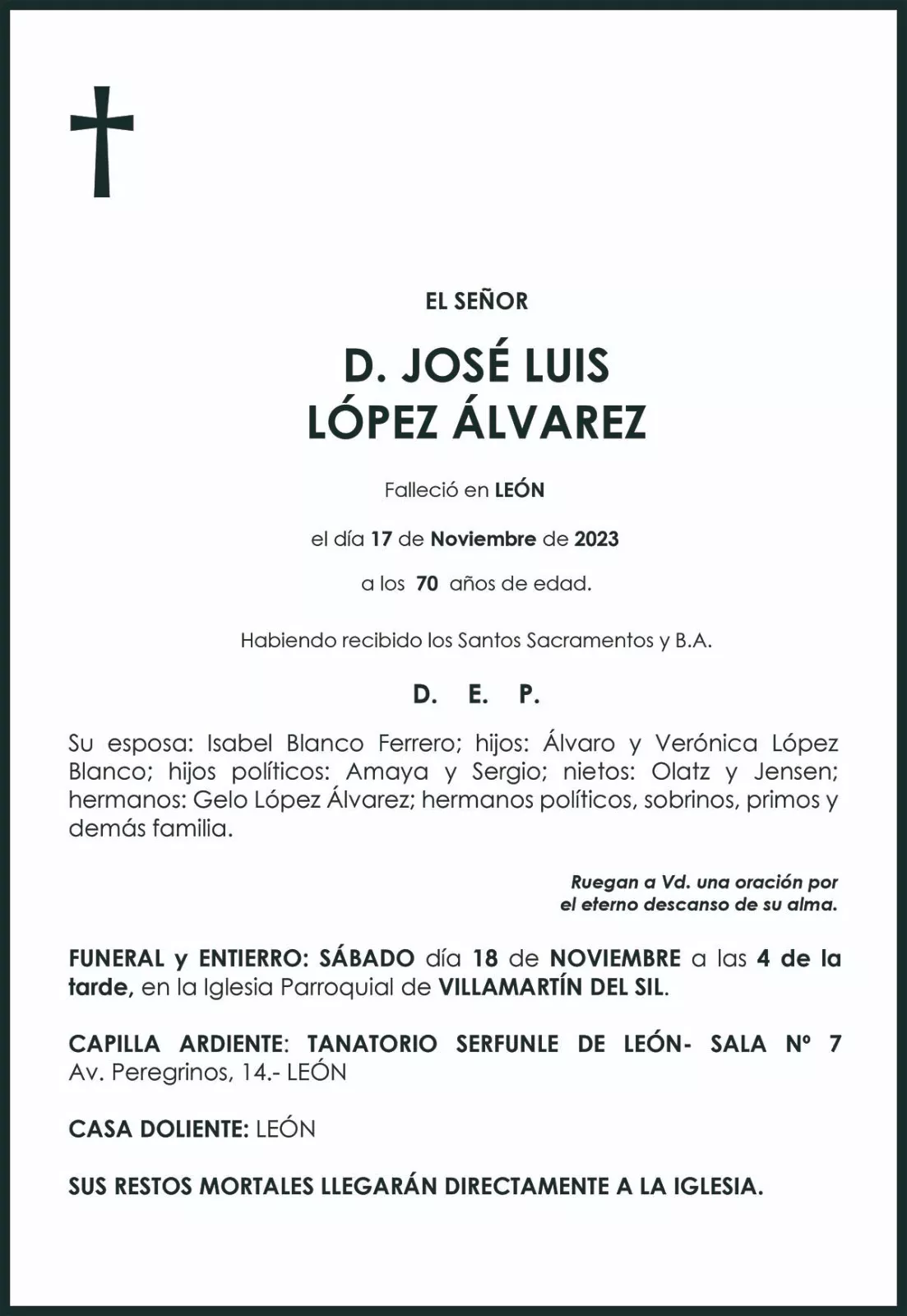 JOSE LUIS LOPEZ ALVAREZ