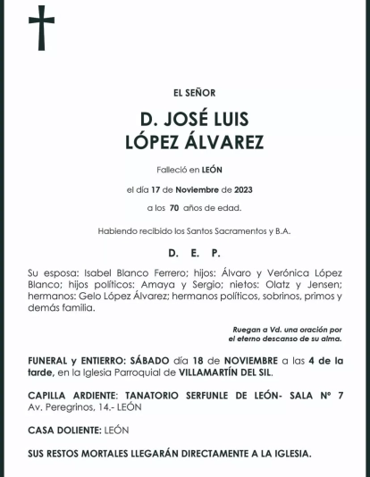 JOSE LUIS LOPEZ ALVAREZ