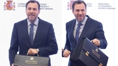 Óscar Puente recibe la cartera del Ministerio de Transporte