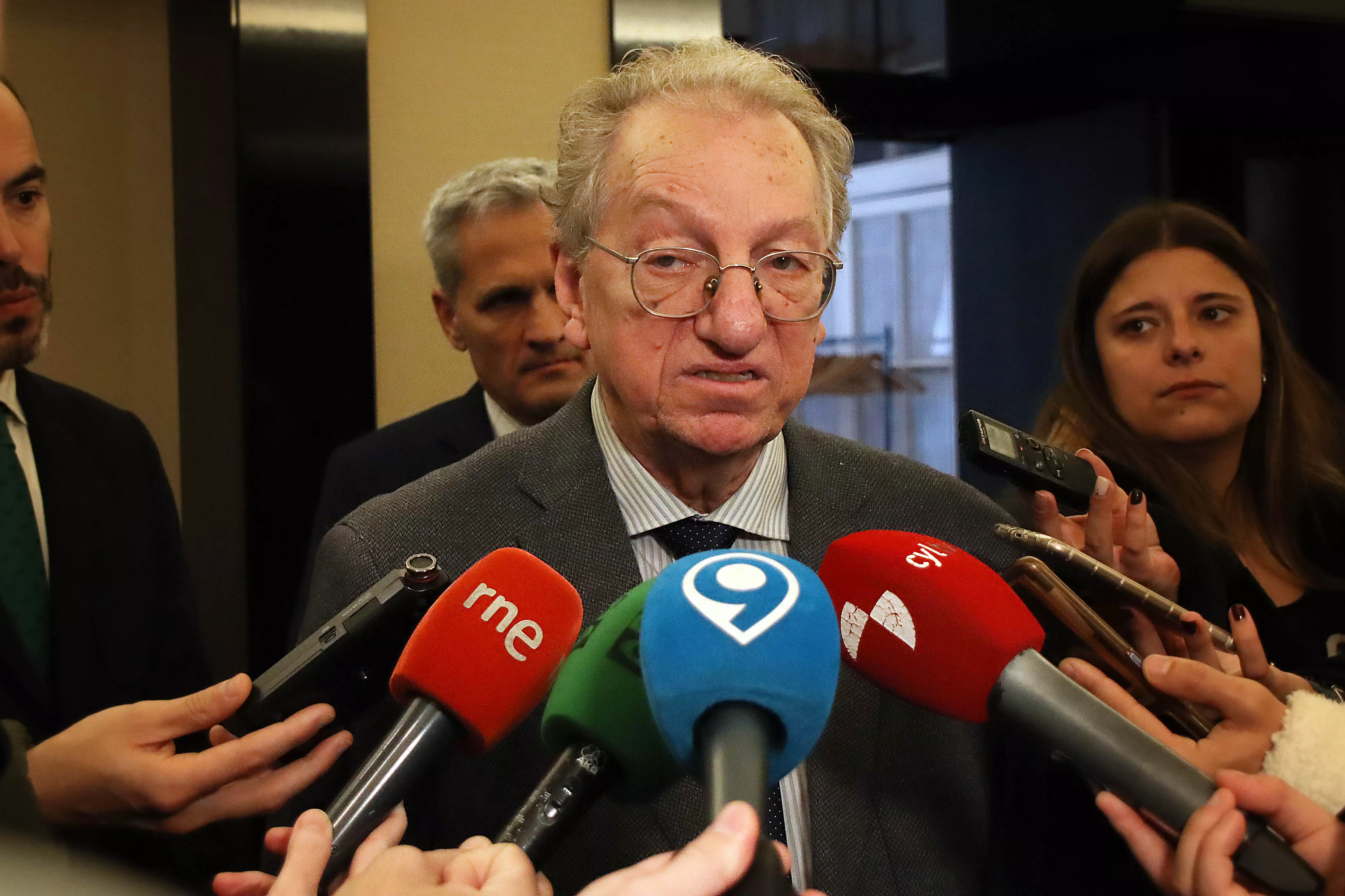 Peio García - El decano del Consejo Superior de Colegios de Ingenieros de Minas, Ángel Cámara