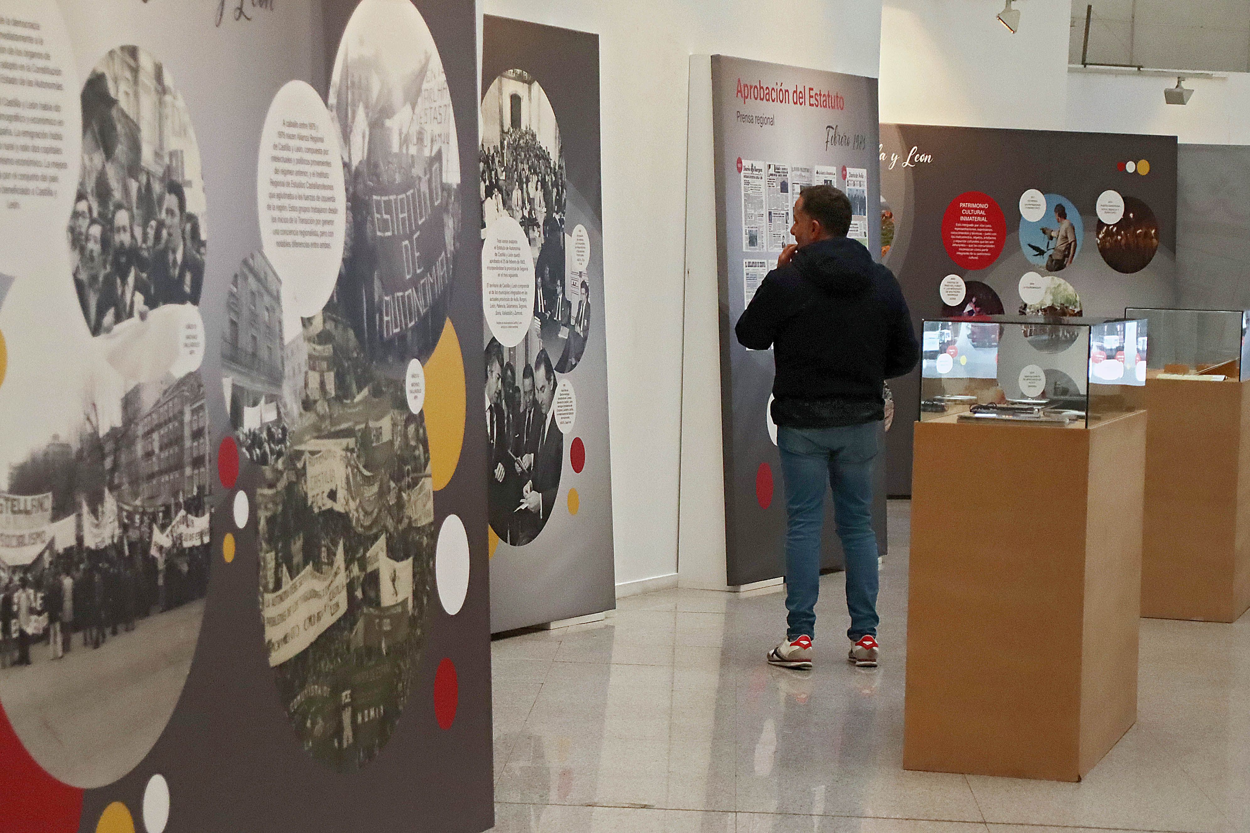  Exposición temporal  ‘¡Cómo hemos cambiado! 40 años de autonomía de Castilla y León’