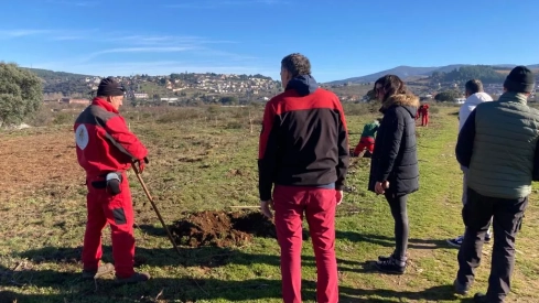El anillo verde de Ponferrada suma 324 árboles de especies autóctonas en Campo