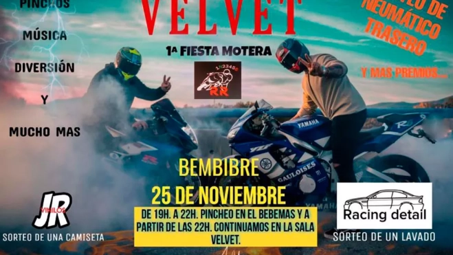 Fiesta motera sala velvet