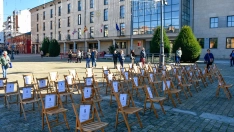 Acto institucional del 25N en Ponferrada 