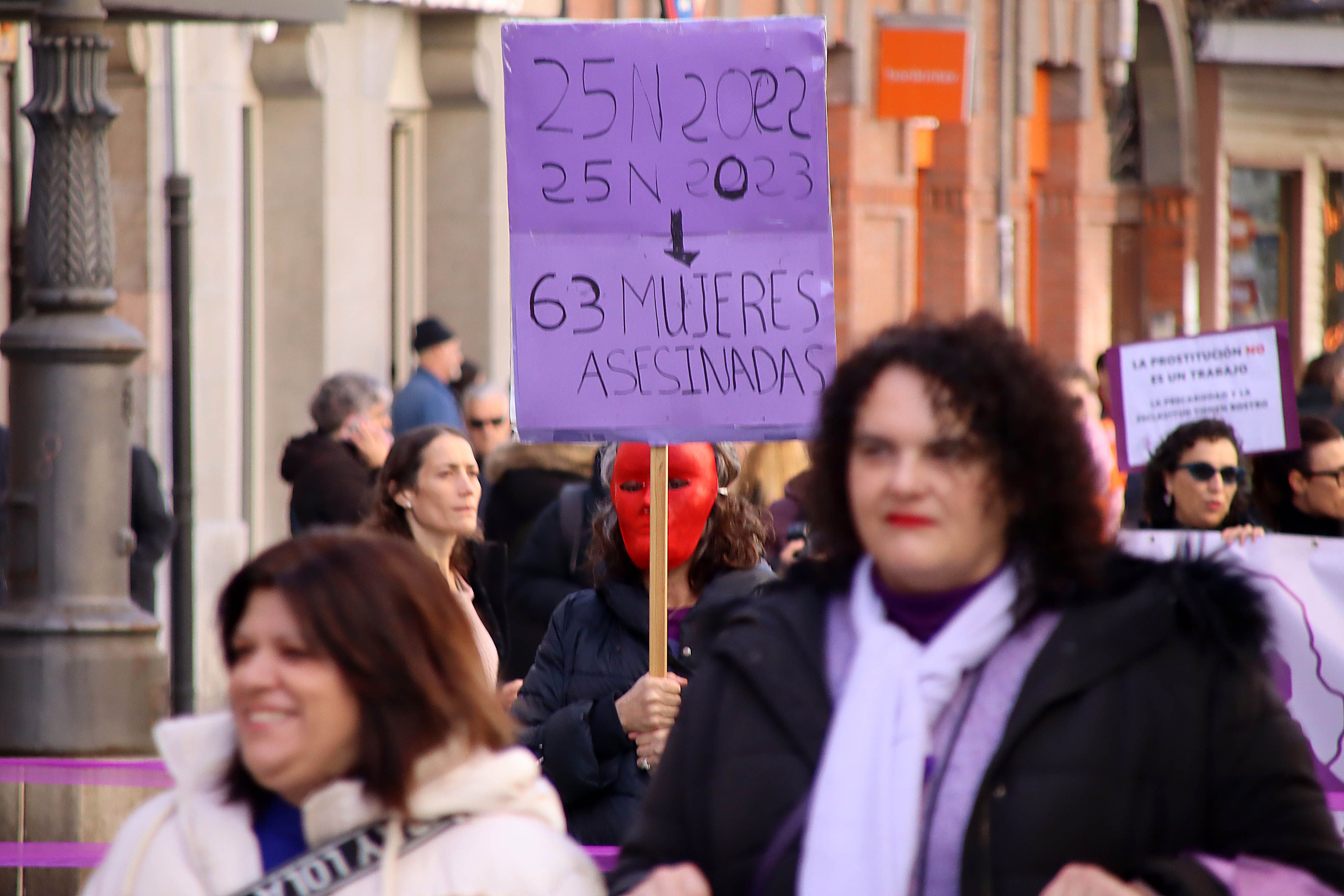  Manifestación  por el Día Internacional de la Eliminación de la Violencia contra la Mujer 