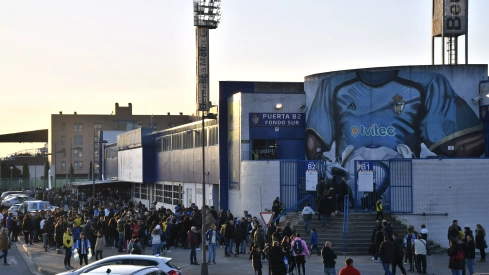 Ambiente en el Toralín en el Ponferradina - Tarazona