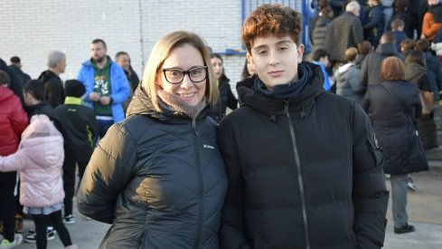 Ambiente en el Toralín en el Ponferradina - Tarazona