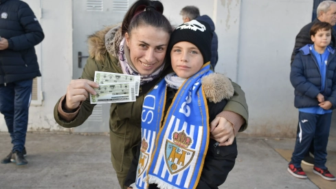 Ambiente en el Toralín en el Ponferradina - Tarazona