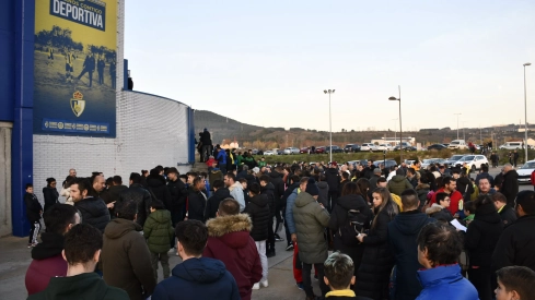 Ambiente en el Toralín en el Ponferradina - Tarazona