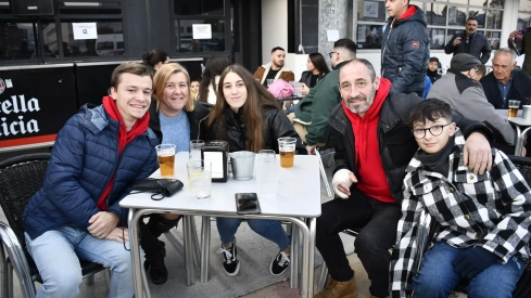 Ambiente en el Toralín en el Ponferradina - Tarazona