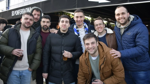 Ambiente en el Toralín en el Ponferradina - Tarazona