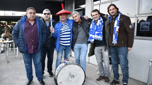 Ambiente en el Toralín en el Ponferradina - Tarazona