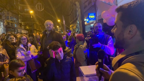 Fotos sorteo de 1000 € en el Black Friday del centro de Ponferrada