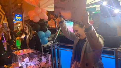 Fotos sorteo de 1000 € en el Black Friday del centro de Ponferrada