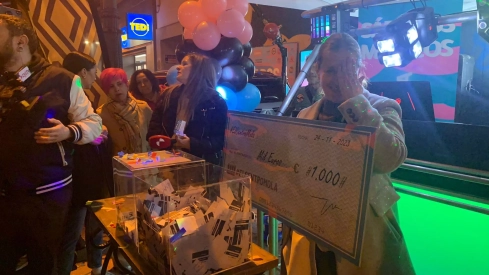 Fotos sorteo de 1000 € en el Black Friday del centro de Ponferrada