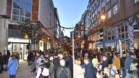 Fotos sorteo de 1000 € en el Black Friday del centro de Ponferrada
