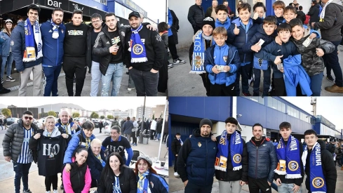 Ambiente en el Toralín en el Ponferradina - Tarazona