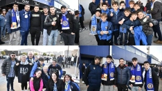 Ambiente en el Toralín en el Ponferradina - Tarazona