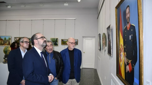 Exposición de la Asociación de Pintores del Bierzo en la Casa de la Cultura de Ponferrada