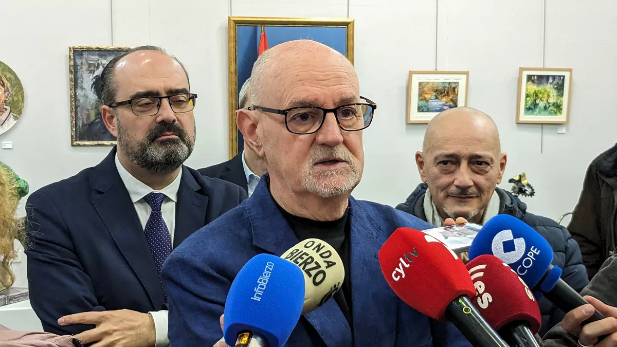 Exposición de la Asociación de Pintores del Bierzo en la Casa de la Cultura de Ponferrada