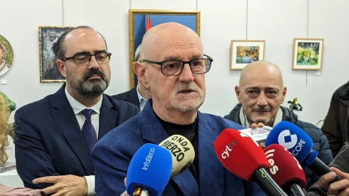 Exposición de la Asociación de Pintores del Bierzo en la Casa de la Cultura de Ponferrada