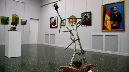 Exposición de la Asociación de Pintores del Bierzo en la Casa de la Cultura de Ponferrada