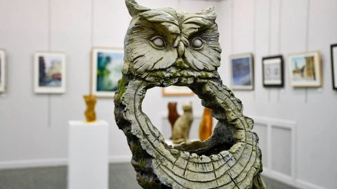 Exposición de la Asociación de Pintores del Bierzo en la Casa de la Cultura de Ponferrada