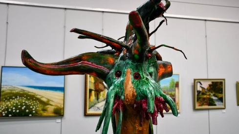 Exposición de la Asociación de Pintores del Bierzo en la Casa de la Cultura de Ponferrada