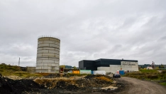 Nuevo silo acumulador de la Red de Calor de Ponferrada 