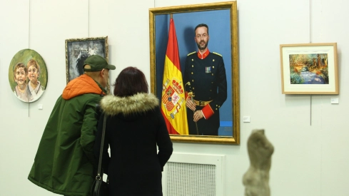Exposición de la Asociación de Pintores del Bierzo en la Casa de la Cultura de Ponferrada