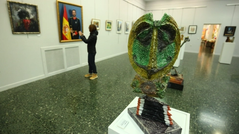 Exposición de la Asociación de Pintores del Bierzo en la Casa de la Cultura de Ponferrada