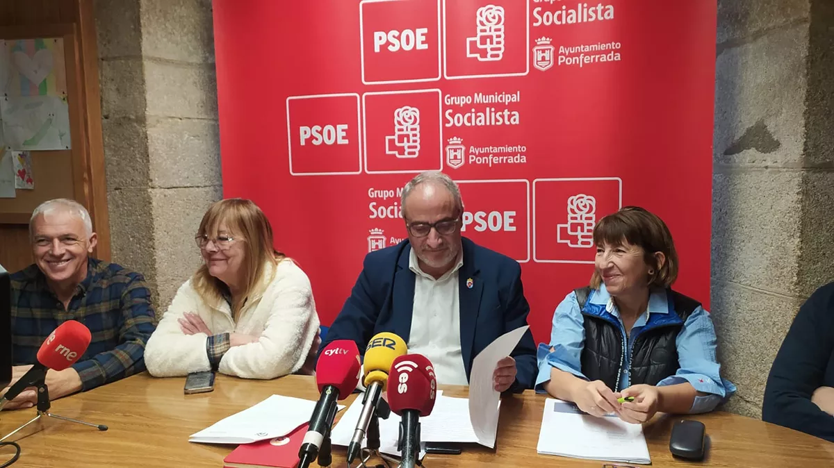 Las propuestas del PSOE para los presupuestos de Ponferrada se centran en finalizar las obras que empezó Olegario