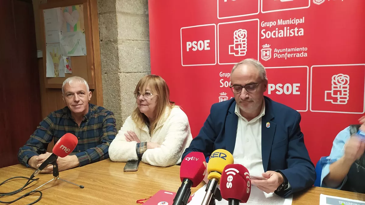 Presentación de las propuestas del PSOE para los presupuestos de Ponferrada