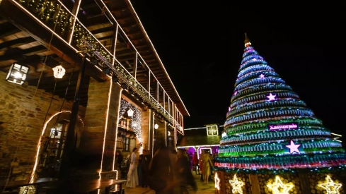 El Palacio de Canedo da la bienvenida a la Navidad
