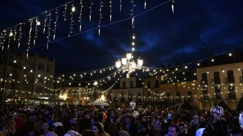 Encendido de las luces de Navidad de Ponferrada Encendido de las luces de Navidad de Ponferrada