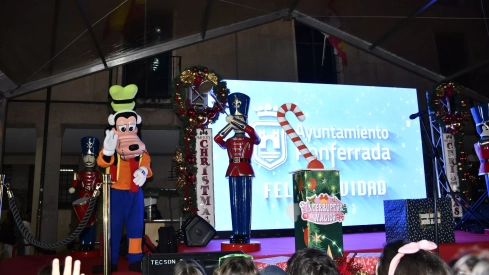 Encendido de las luces de Navidad de Ponferrada Encendido de las luces de Navidad de Ponferrada