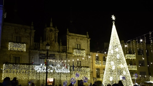 Encendido de las luces de Navidad de Ponferrada Encendido de las luces de Navidad de Ponferrada