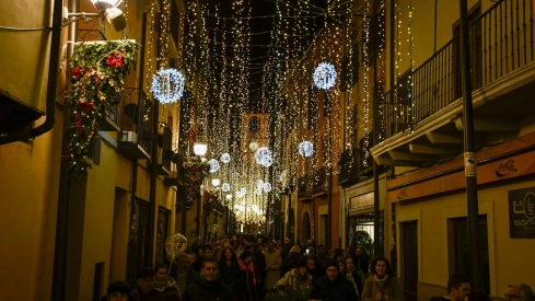 Encendido de las luces de Navidad de Ponferrada Encendido de las luces de Navidad de Ponferrada
