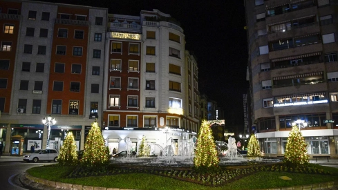 Encendido de las luces de Navidad de Ponferrada Encendido de las luces de Navidad de Ponferrada
