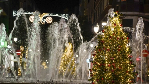 Encendido de las luces de Navidad de Ponferrada Encendido de las luces de Navidad de Ponferrada